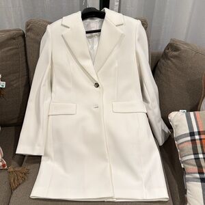 New Mango white blazer